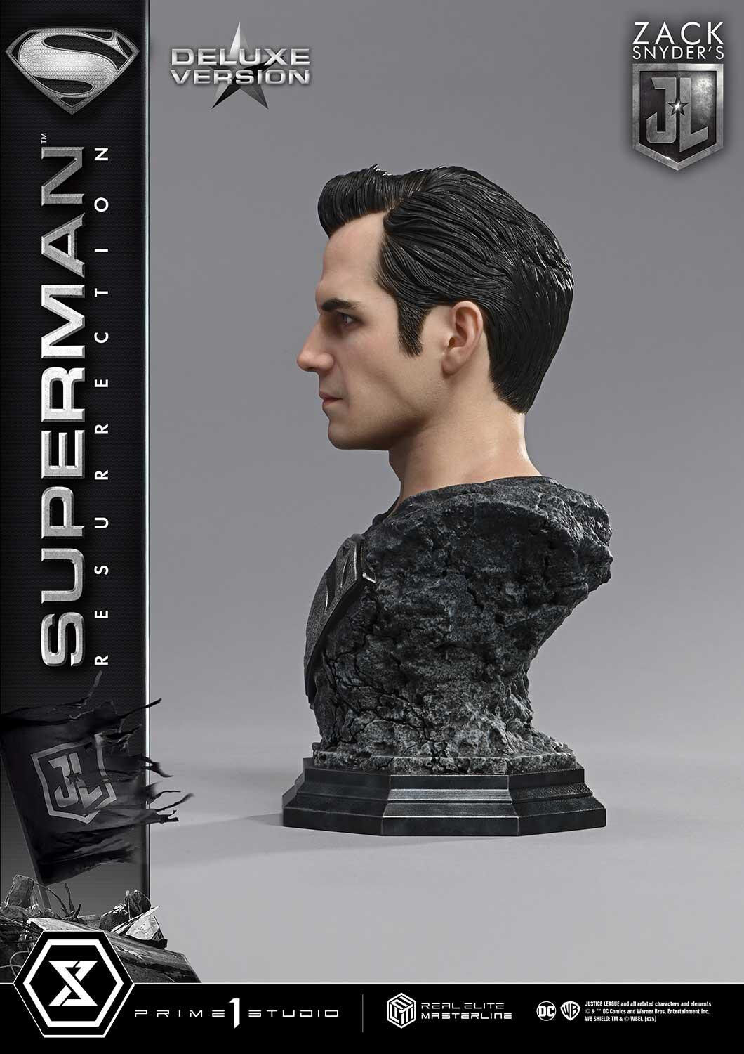 Zack Snyder's Justice League - Superman - Real Elite Masterline (REMJL-01DXS) - 1/3 - Resurrection, DX Bonus Version (Prime 1 Studio) photo 2