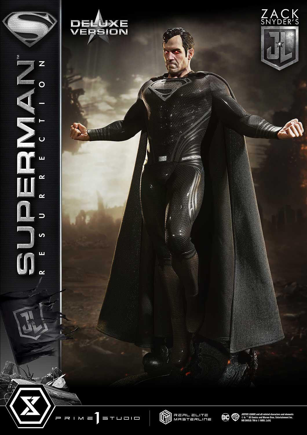 Zack Snyder's Justice League - Superman - Real Elite Masterline (REMJL-01DXS) - 1/3 - Resurrection, DX Bonus Version (Prime 1 Studio) photo 3