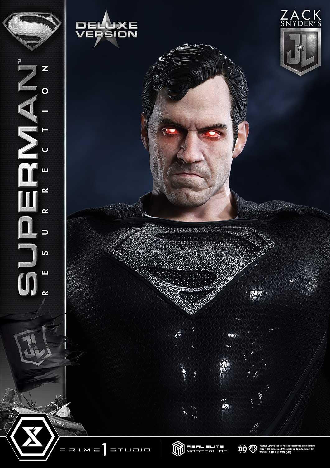 Zack Snyder's Justice League - Superman - Real Elite Masterline (REMJL-01DXS) - 1/3 - Resurrection, DX Bonus Version (Prime 1 Studio) photo 5