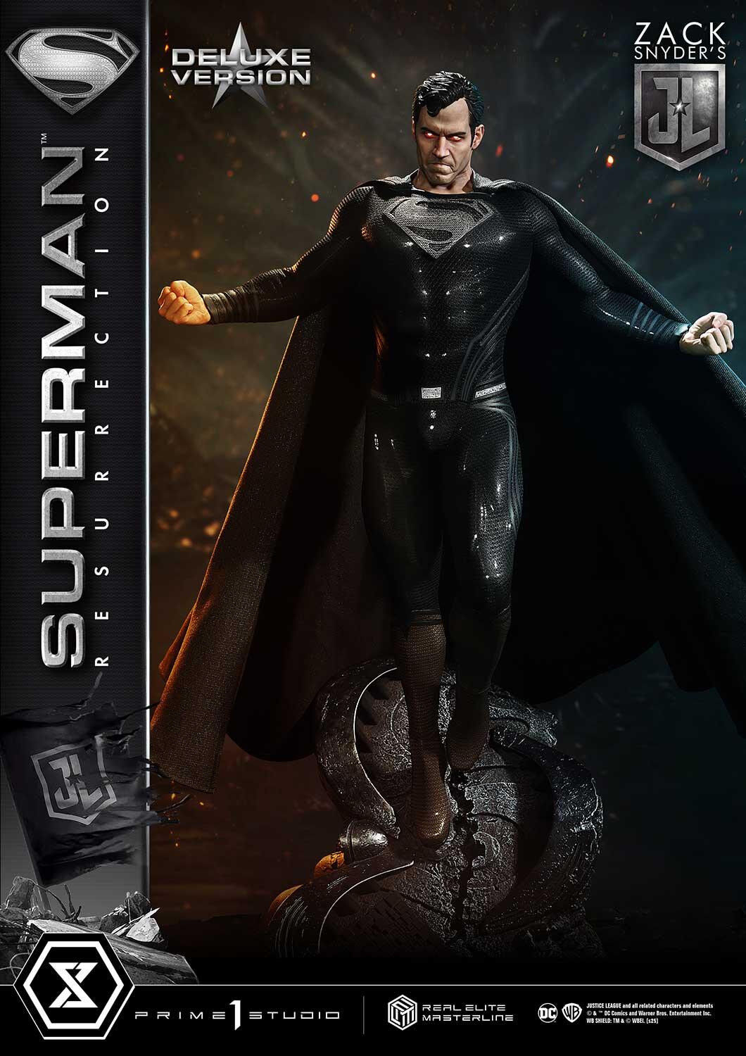 Zack Snyder's Justice League - Superman - Real Elite Masterline (REMJL-01DXS) - 1/3 - Resurrection, DX Bonus Version (Prime 1 Studio) photo 8