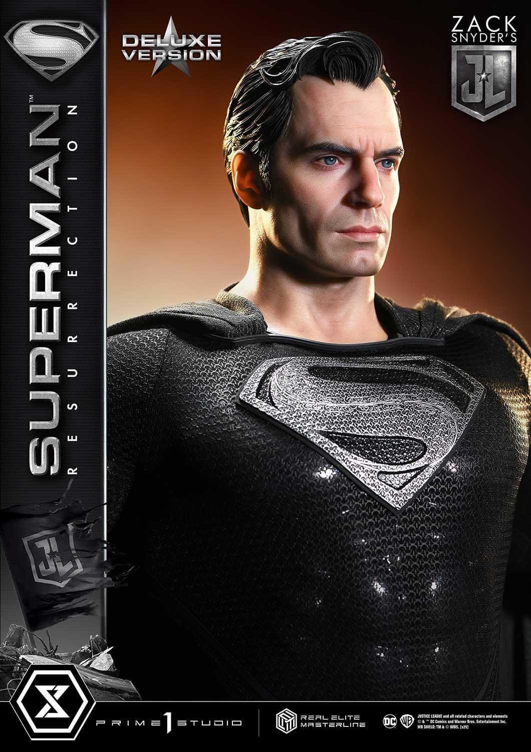 Zack Snyder's Justice League - Superman - Real Elite Masterline (REMJL-01DXS) - 1/3 - Resurrection, DX Bonus Version (Prime 1 Studio) photo 9