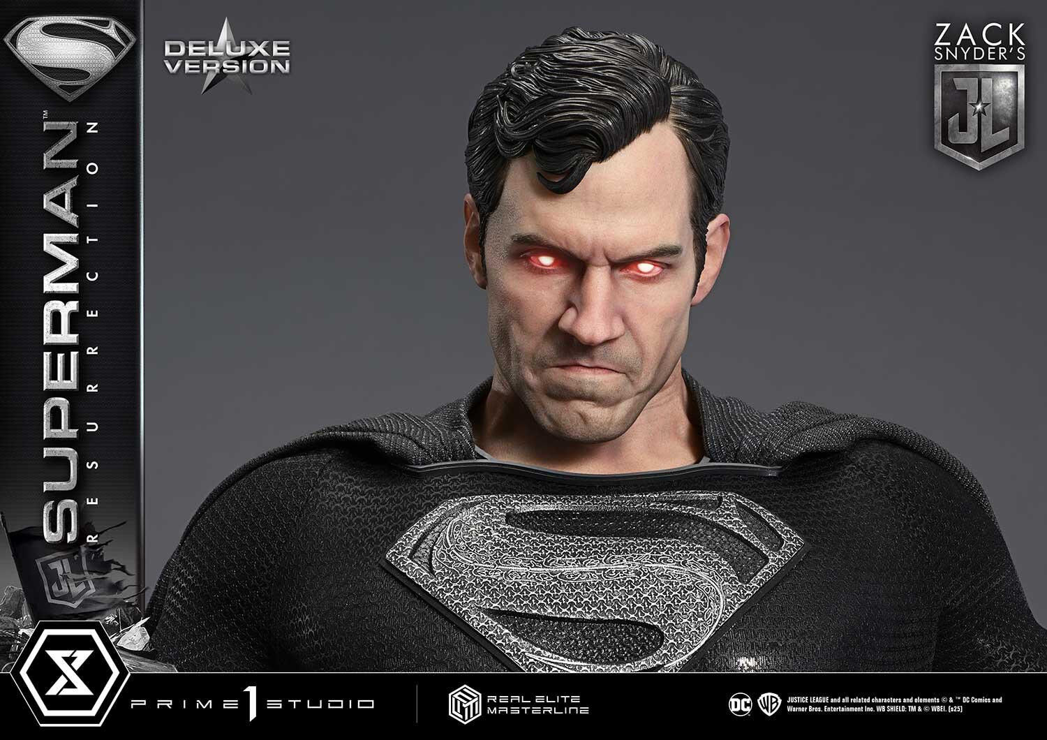 Zack Snyder's Justice League - Superman - Real Elite Masterline (REMJL-01DXS) - 1/3 - Resurrection, DX Bonus Version (Prime 1 Studio) photo 18