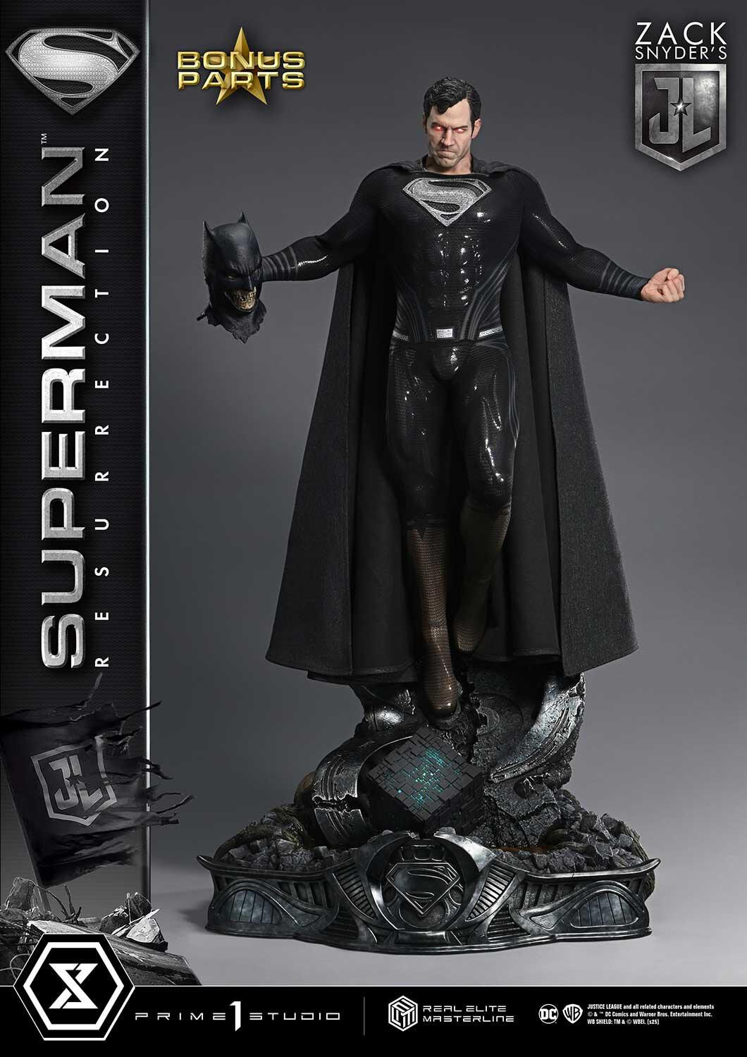 Zack Snyder's Justice League - Superman - Real Elite Masterline (REMJL-01DXS) - 1/3 - Resurrection, DX Bonus Version (Prime 1 Studio) photo 30