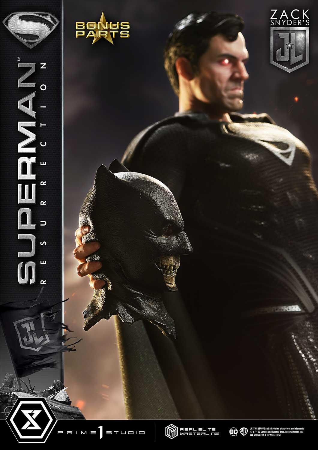 Zack Snyder's Justice League - Superman - Real Elite Masterline (REMJL-01DXS) - 1/3 - Resurrection, DX Bonus Version (Prime 1 Studio) photo 31