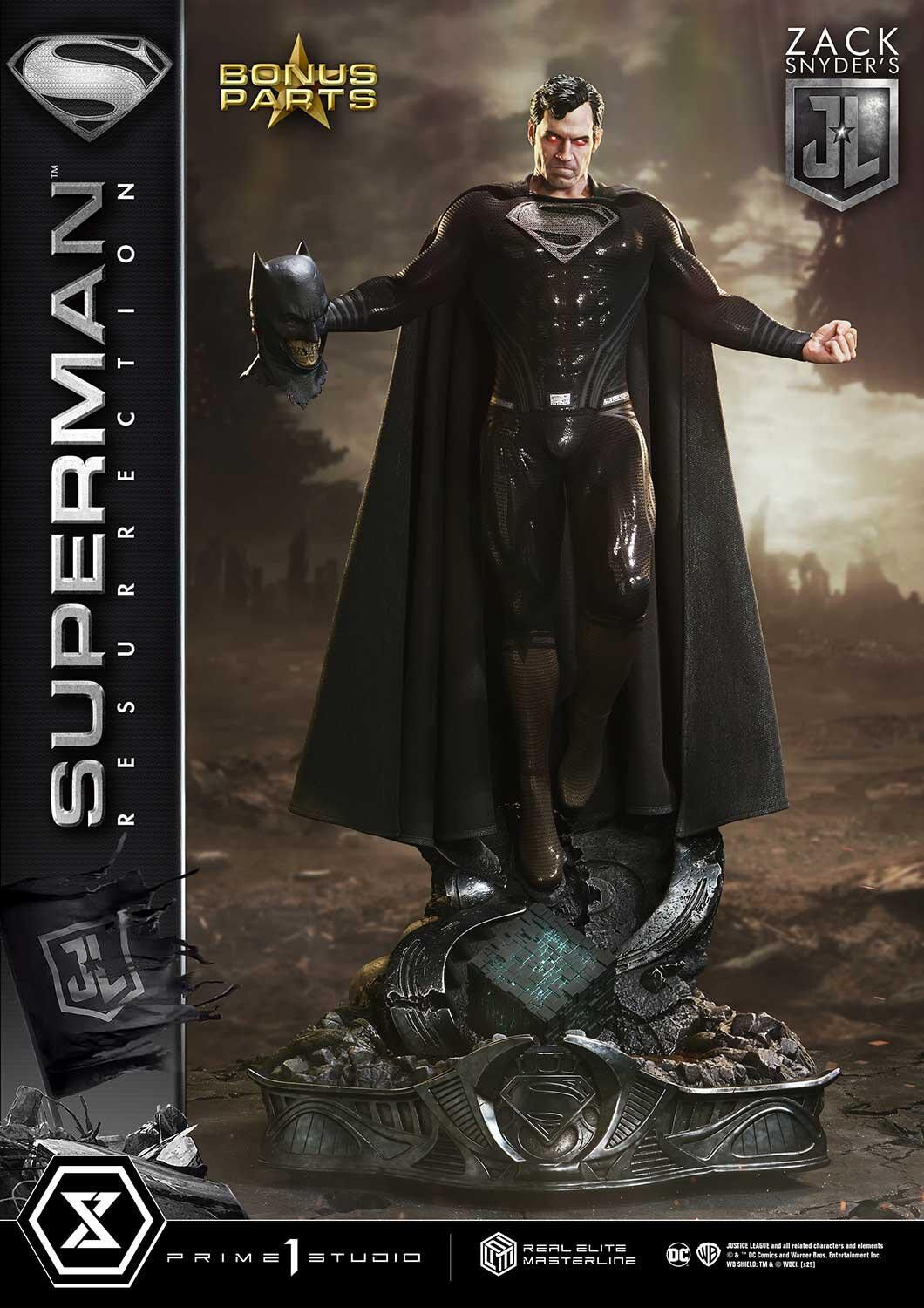 Zack Snyder's Justice League - Superman - Real Elite Masterline (REMJL-01DXS) - 1/3 - Resurrection, DX Bonus Version (Prime 1 Studio) photo 32