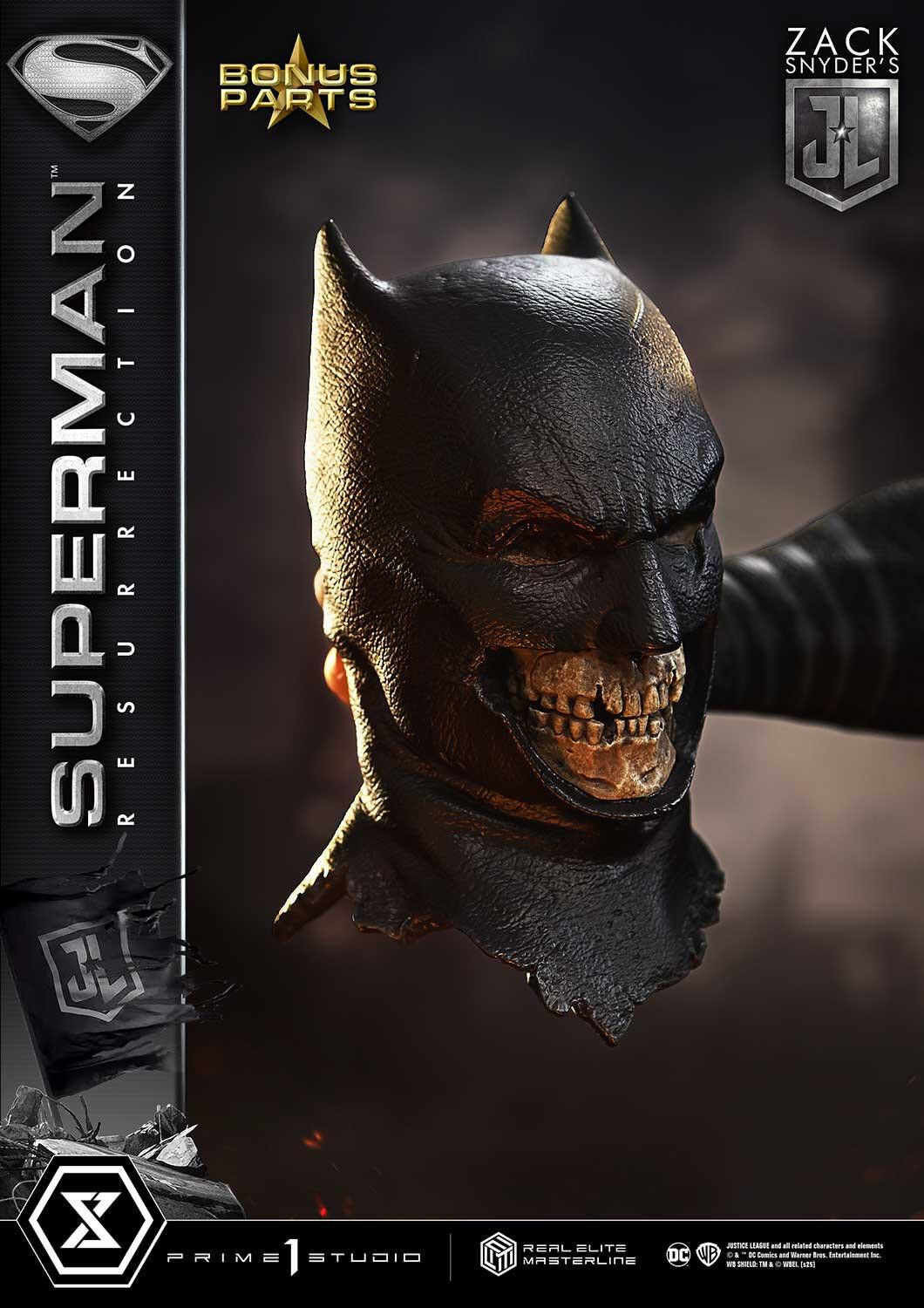 Zack Snyder's Justice League - Superman - Real Elite Masterline (REMJL-01DXS) - 1/3 - Resurrection, DX Bonus Version (Prime 1 Studio) photo 33