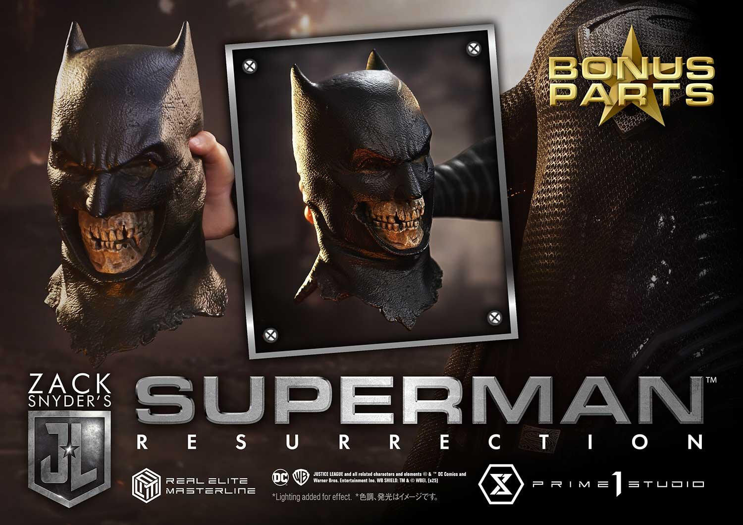 Zack Snyder's Justice League - Superman - Real Elite Masterline (REMJL-01DXS) - 1/3 - Resurrection, DX Bonus Version (Prime 1 Studio) photo 34