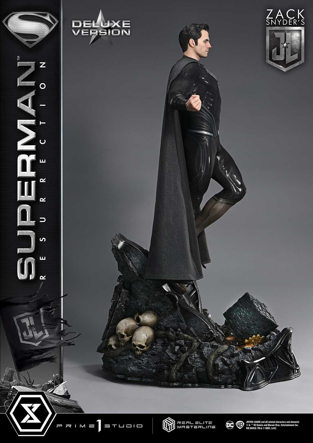 Zack Snyder's Justice League - Superman - Real Elite Masterline (REMJL-01DXS) - 1/3 - Resurrection, DX Bonus Version (Prime 1 Studio) photo 37