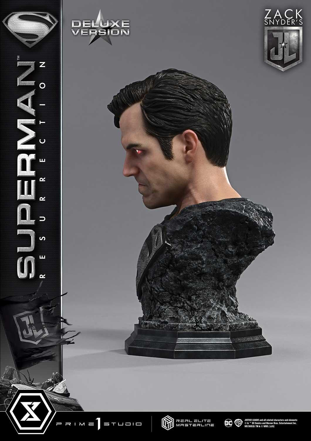 Zack Snyder's Justice League - Superman - Real Elite Masterline (REMJL-01DXS) - 1/3 - Resurrection, DX Bonus Version (Prime 1 Studio) photo 46