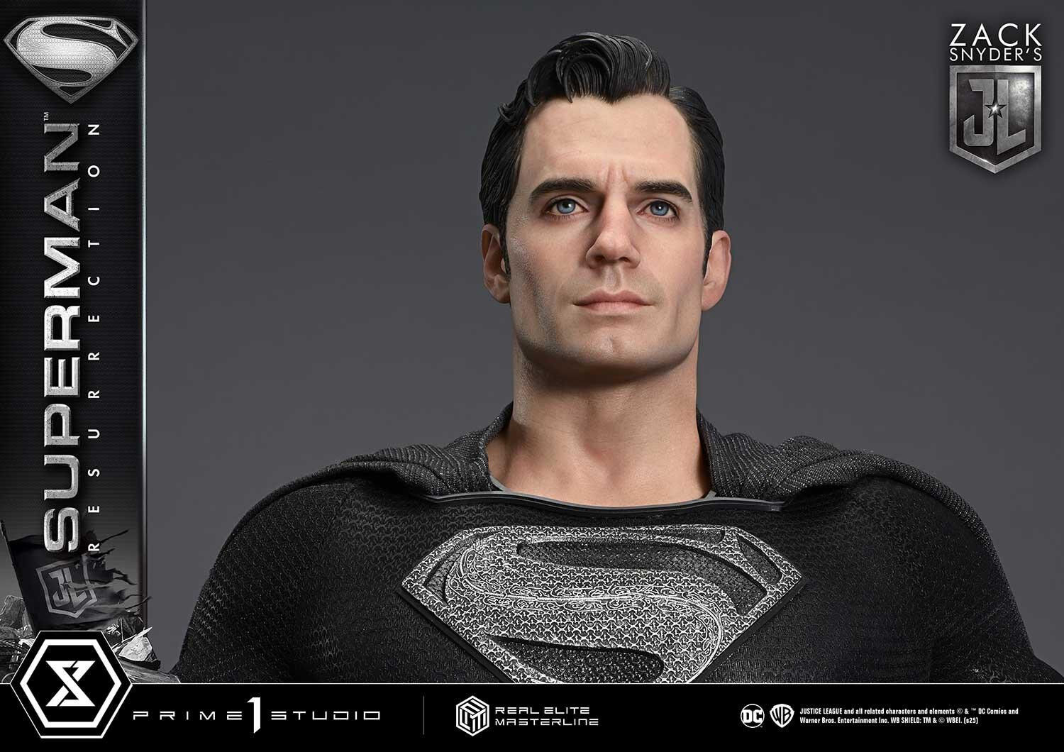 Zack Snyder's Justice League - Superman - Real Elite Masterline (REMJL-01DXS) - 1/3 - Resurrection, DX Bonus Version (Prime 1 Studio) photo 48