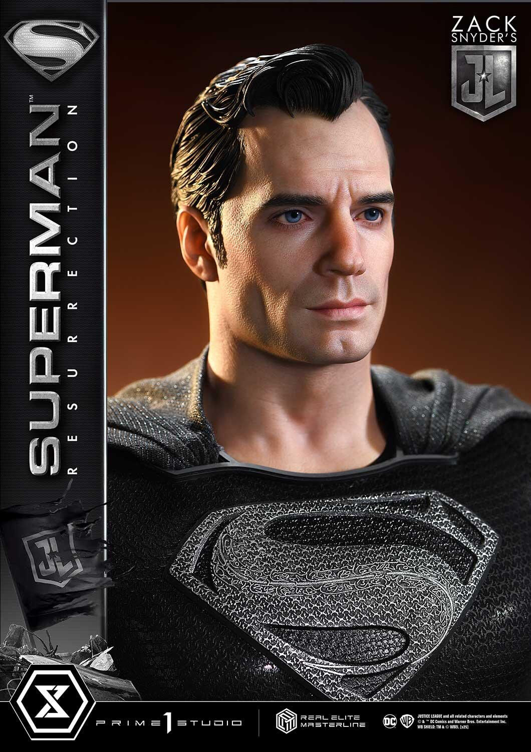 Zack Snyder's Justice League - Superman - Real Elite Masterline (REMJL-01DXS) - 1/3 - Resurrection, DX Bonus Version (Prime 1 Studio) photo 53