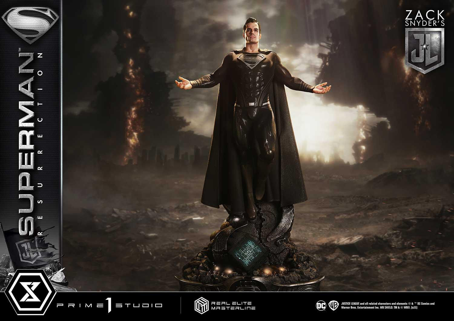 Zack Snyder's Justice League - Superman - Real Elite Masterline (REMJL-01DXS) - 1/3 - Resurrection, DX Bonus Version (Prime 1 Studio) photo 57