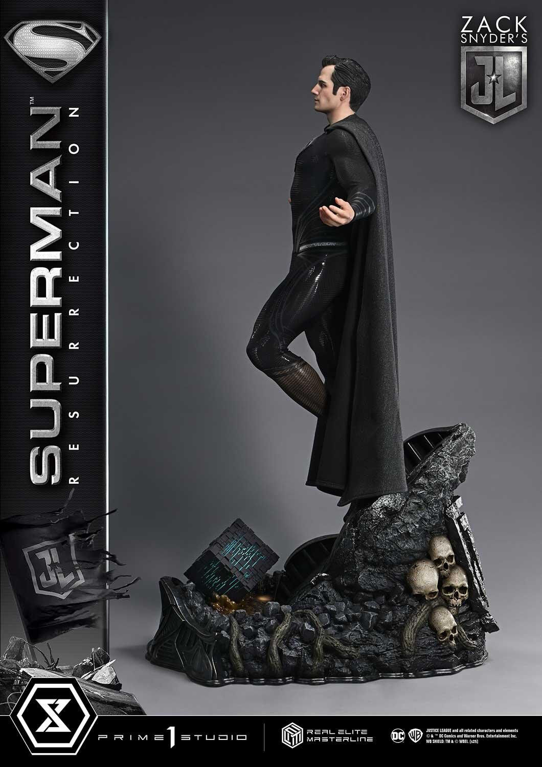 Zack Snyder's Justice League - Superman - Real Elite Masterline (REMJL-01DXS) - 1/3 - Resurrection, DX Bonus Version (Prime 1 Studio) photo 60
