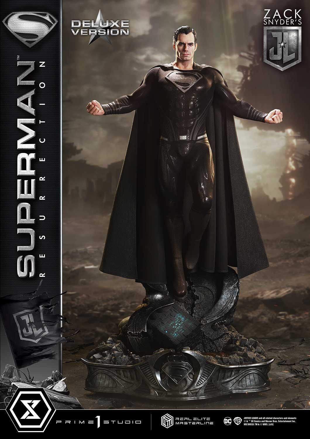 Zack Snyder's Justice League - Superman - Real Elite Masterline (REMJL-01DXS) - 1/3 - Resurrection, DX Bonus Version (Prime 1 Studio) photo 65