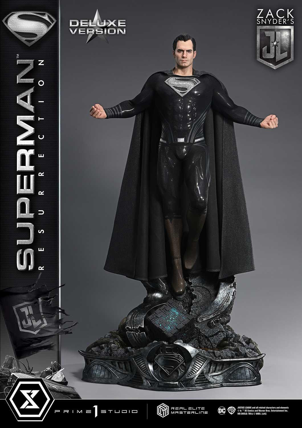 Zack Snyder's Justice League - Superman - Real Elite Masterline (REMJL-01DXS) - 1/3 - Resurrection, DX Bonus Version (Prime 1 Studio) photo 73