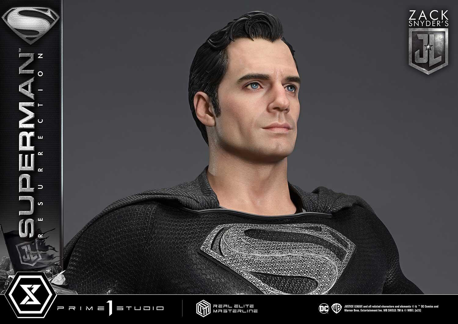 Zack Snyder's Justice League - Superman - Real Elite Masterline (REMJL-01DXS) - 1/3 - Resurrection, DX Bonus Version (Prime 1 Studio) photo 75