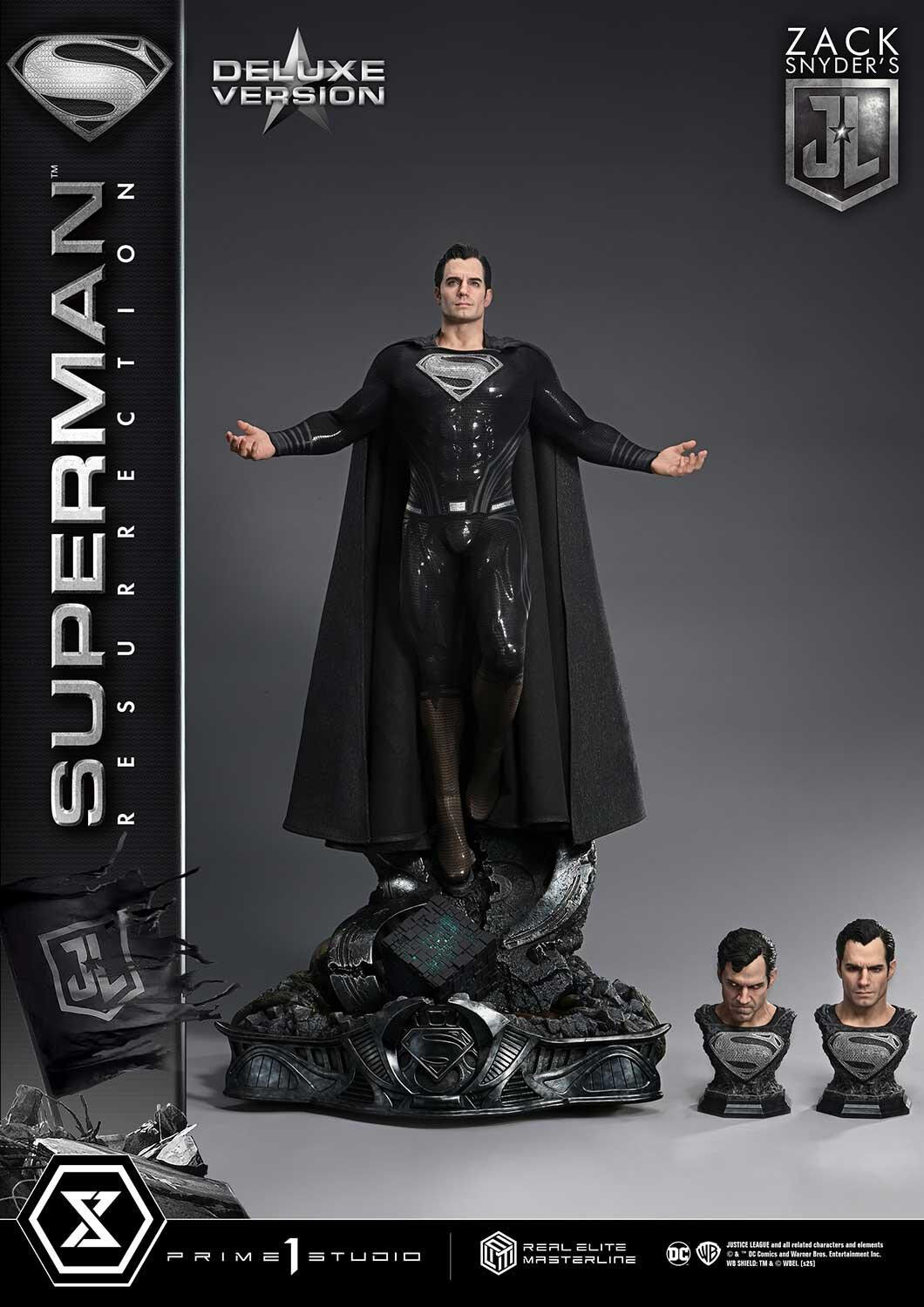 Zack Snyder's Justice League - Superman - Real Elite Masterline (REMJL-01DXS) - 1/3 - Resurrection, DX Bonus Version (Prime 1 Studio) photo 76