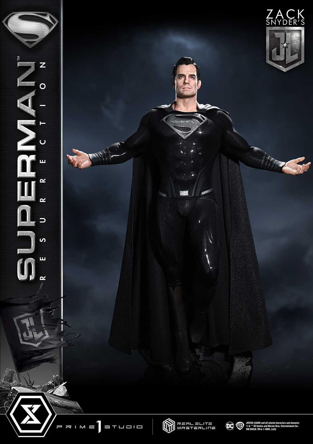 Zack Snyder's Justice League - Superman - Real Elite Masterline (REMJL-01DXS) - 1/3 - Resurrection, DX Bonus Version (Prime 1 Studio) photo 87