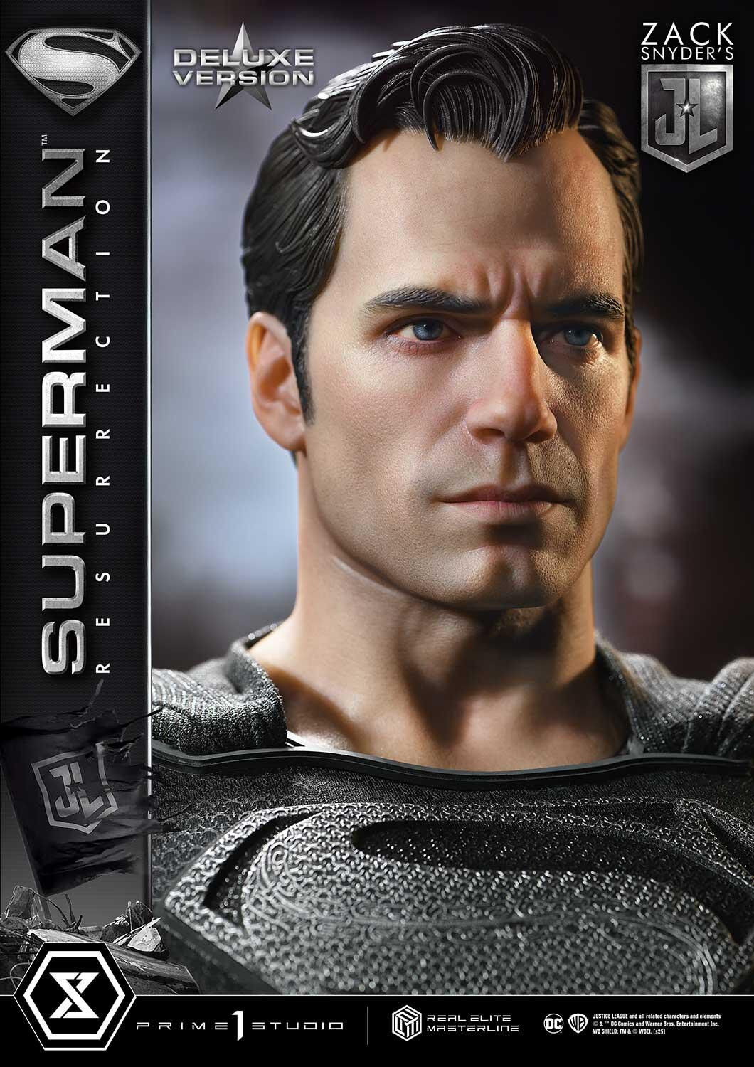 Zack Snyder's Justice League - Superman - Real Elite Masterline (REMJL-01DXS) - 1/3 - Resurrection, DX Bonus Version (Prime 1 Studio) photo 88