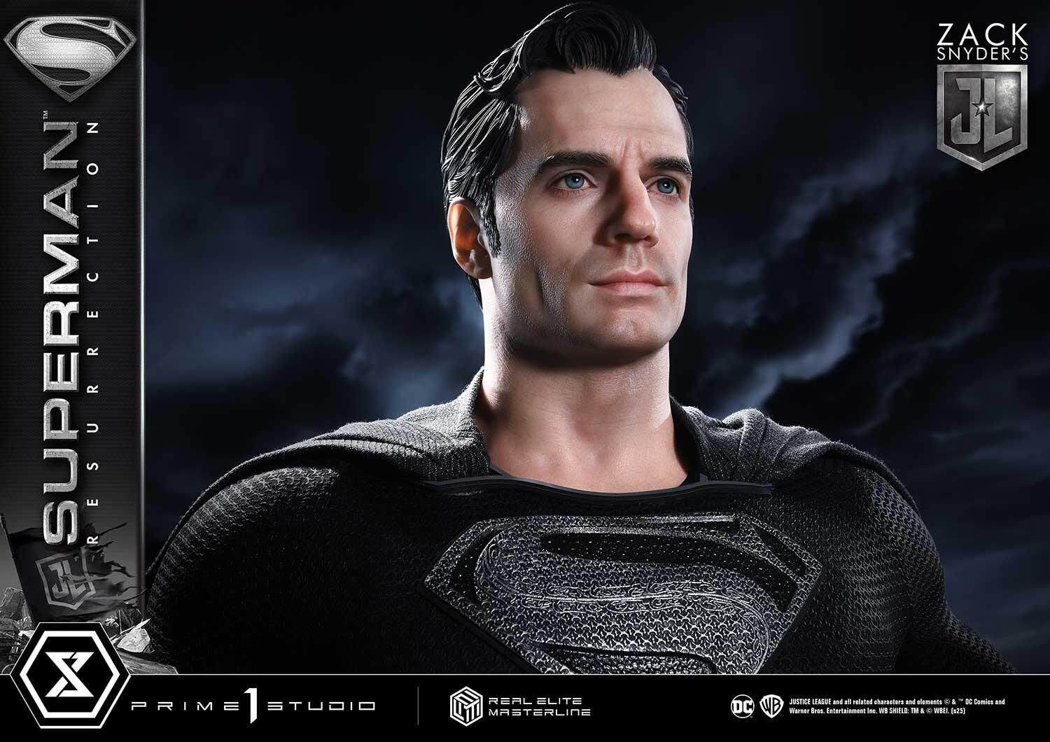 Zack Snyder's Justice League - Superman - Real Elite Masterline (REMJL-01DXS) - 1/3 - Resurrection, DX Bonus Version (Prime 1 Studio) photo 92