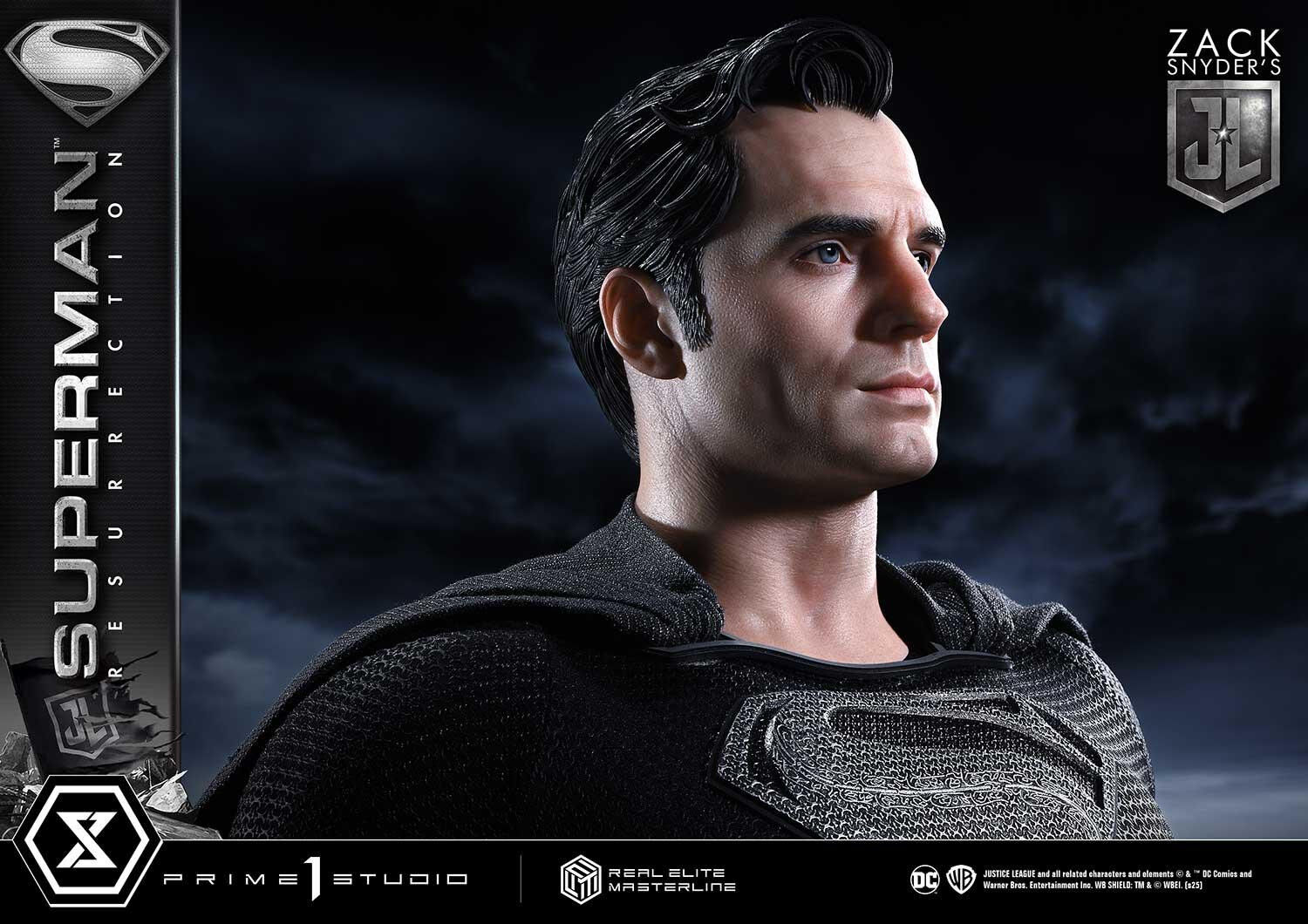 Zack Snyder's Justice League - Superman - Real Elite Masterline (REMJL-01DXS) - 1/3 - Resurrection, DX Bonus Version (Prime 1 Studio) photo 93