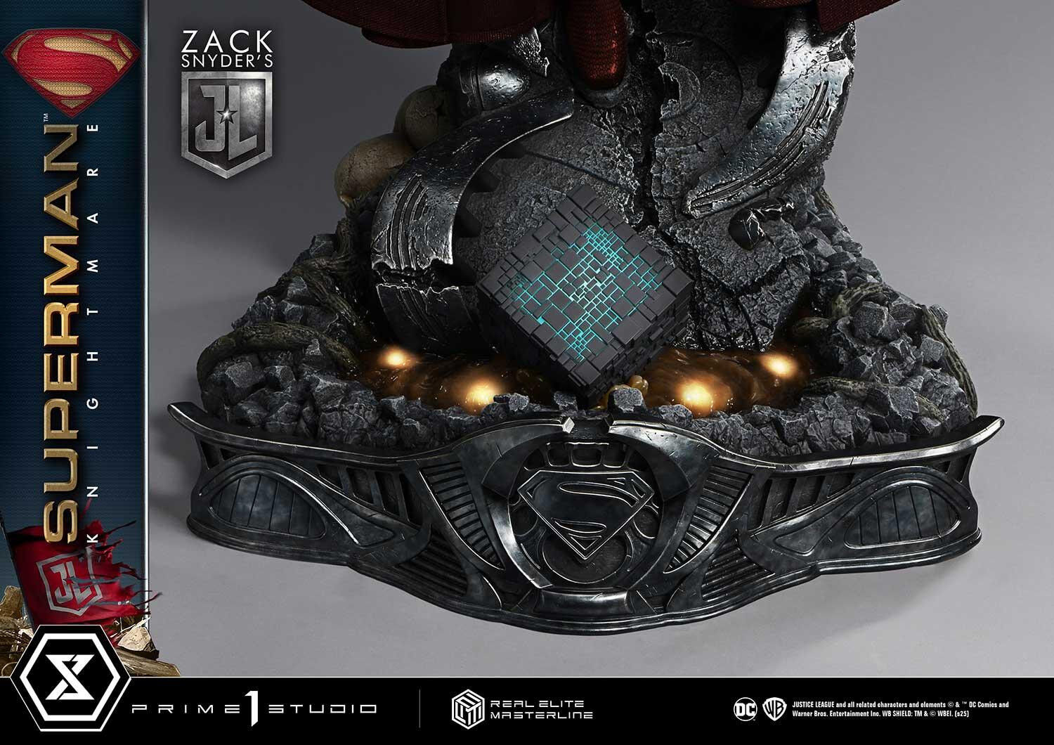 Zack Snyder's Justice League - Superman - Real Elite Masterline  (REMJL-02) - 1/3 - Knightmare Color Edition (Prime 1 Studio) photo 12