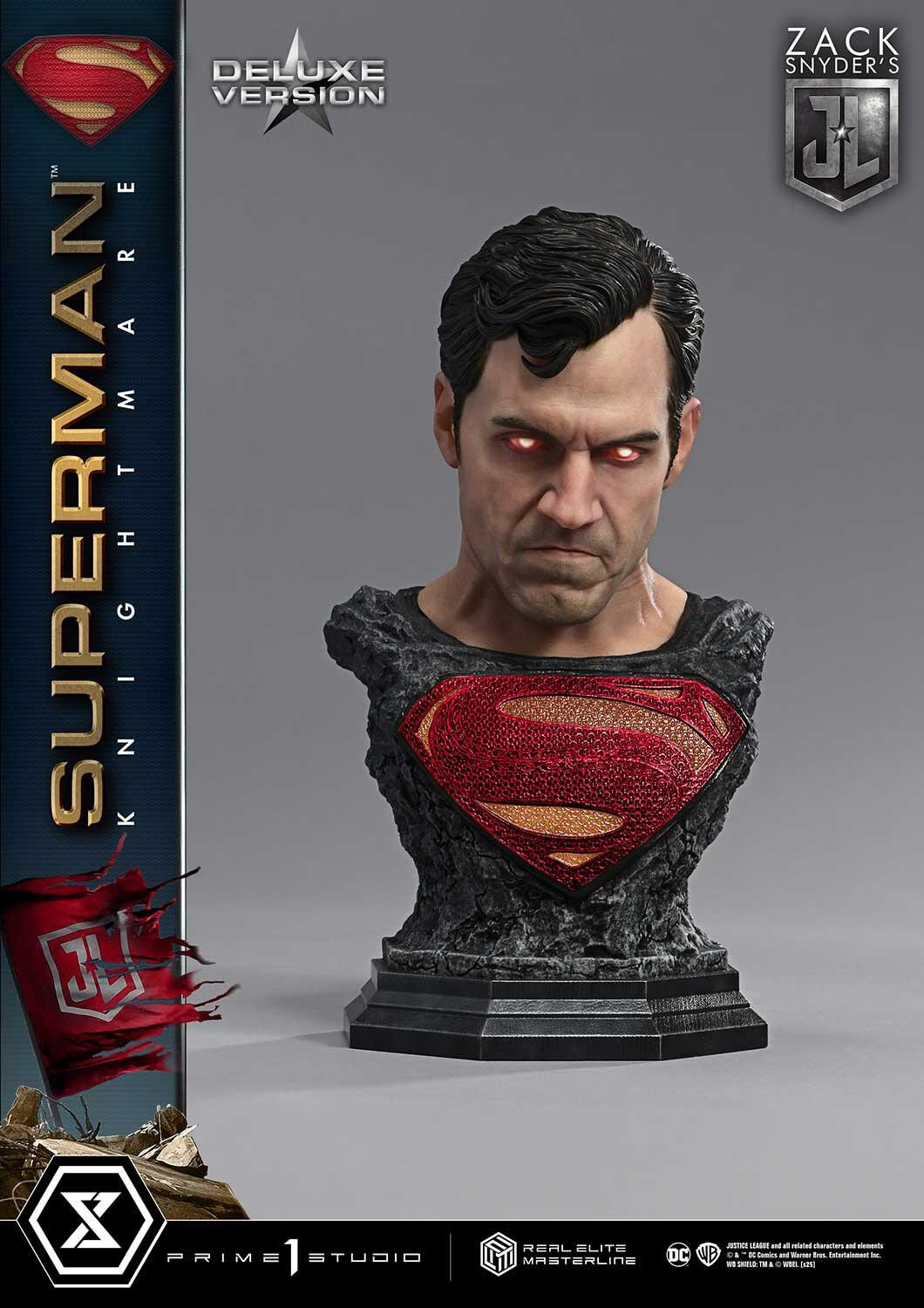 Zack Snyder's Justice League - Superman - Real Elite Masterline  (REMJL-02DX) - 1/3 - Knightmare Color Edition, DX Version (Prime 1 Studio) photo 3