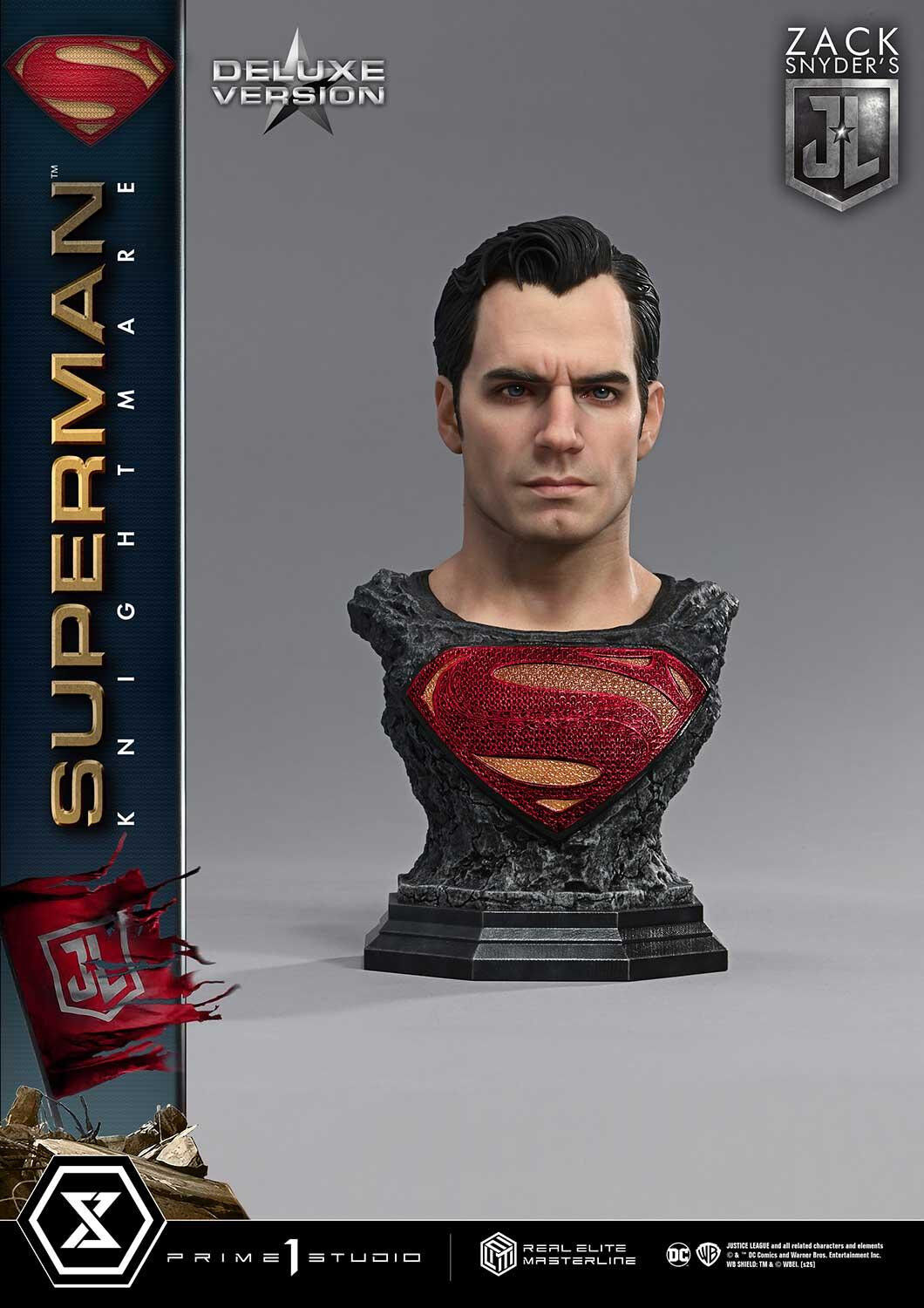 Zack Snyder's Justice League - Superman - Real Elite Masterline  (REMJL-02DX) - 1/3 - Knightmare Color Edition, DX Version (Prime 1 Studio) photo 4