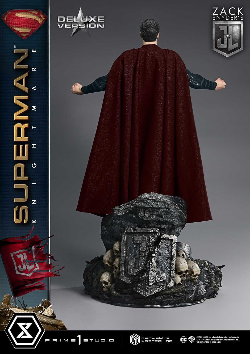 Zack Snyder's Justice League - Superman - Real Elite Masterline  (REMJL-02DX) - 1/3 - Knightmare Color Edition, DX Version (Prime 1 Studio) photo 6
