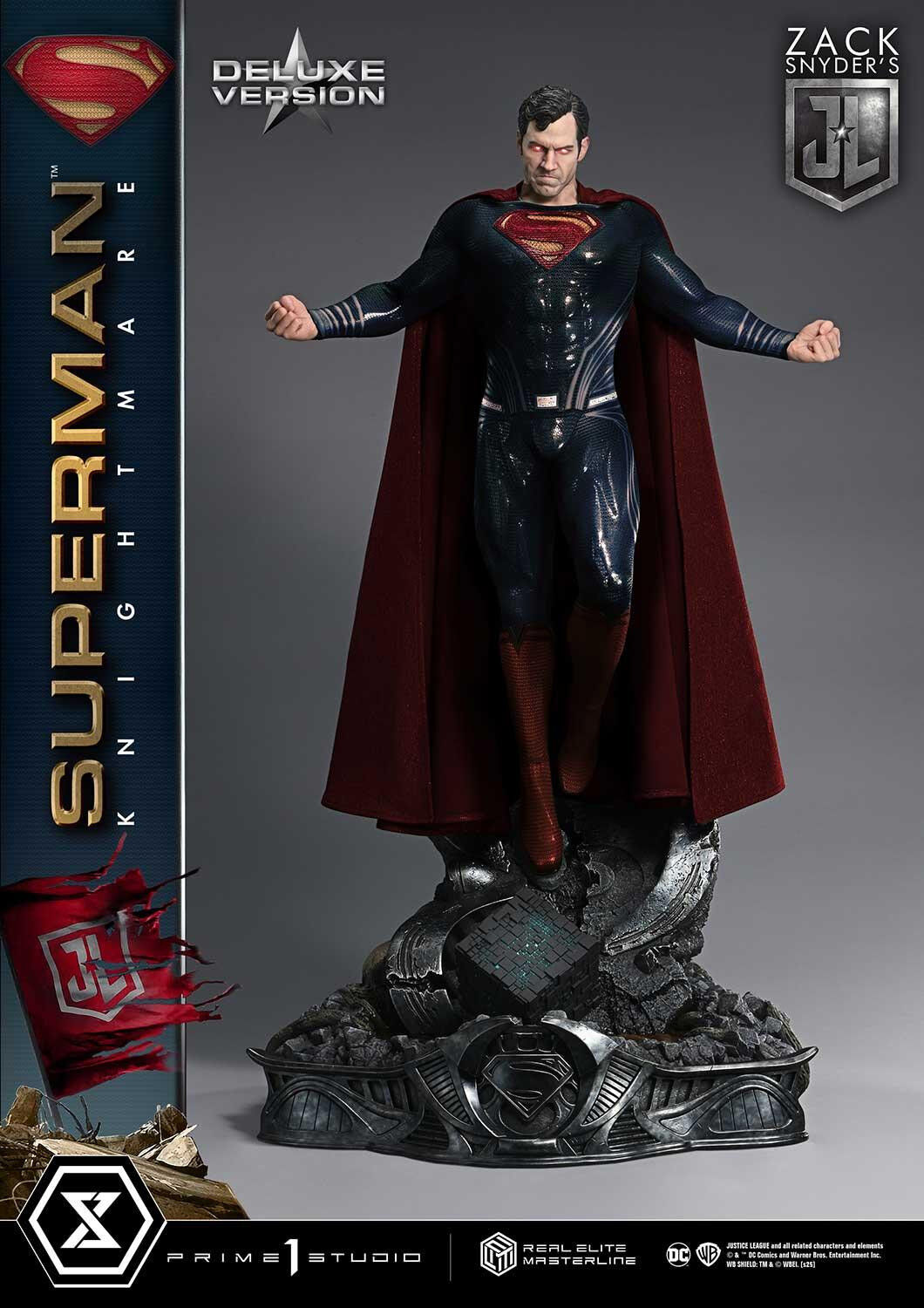Zack Snyder's Justice League - Superman - Real Elite Masterline  (REMJL-02DX) - 1/3 - Knightmare Color Edition, DX Version (Prime 1 Studio) photo 7