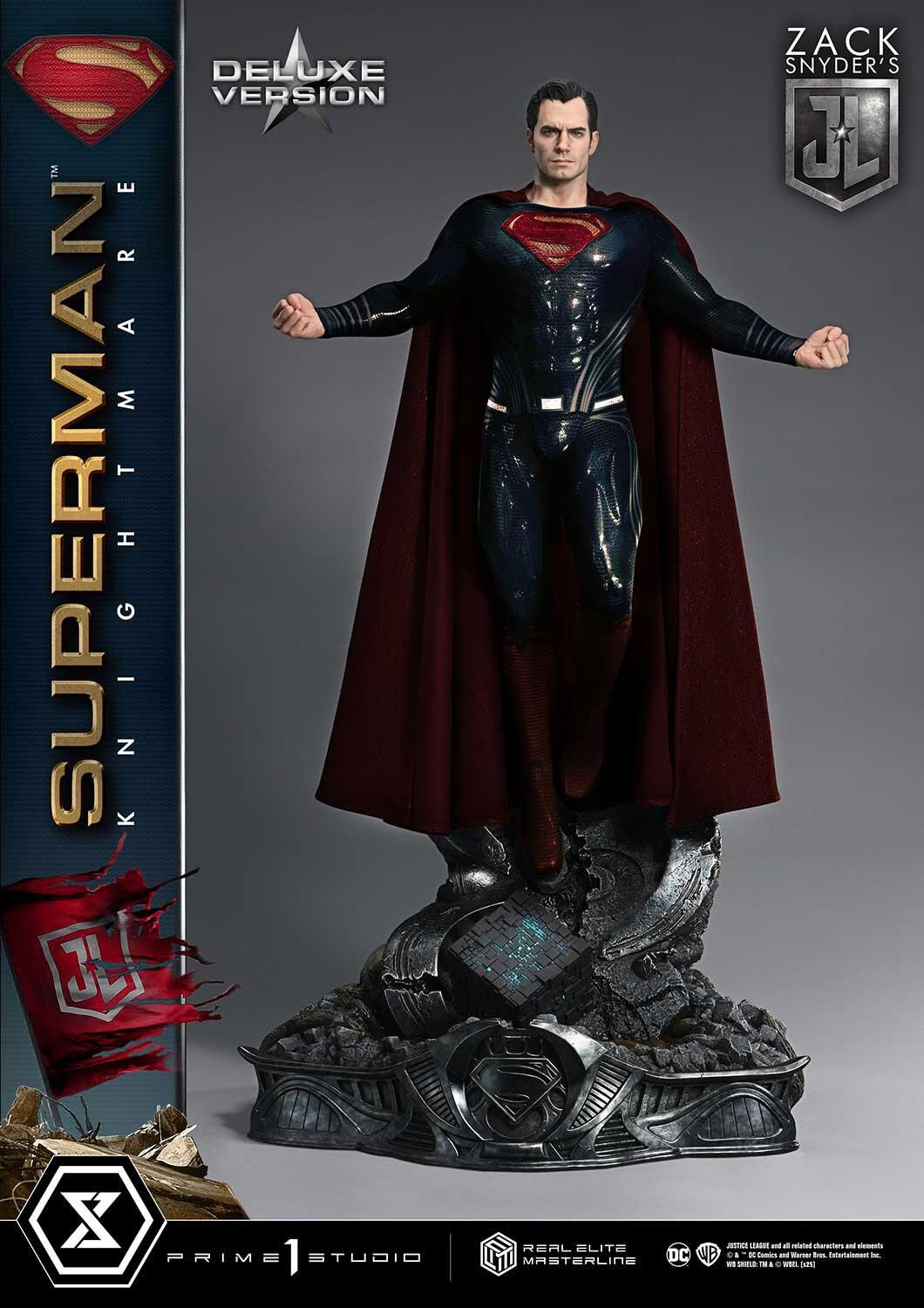 Zack Snyder's Justice League - Superman - Real Elite Masterline  (REMJL-02DX) - 1/3 - Knightmare Color Edition, DX Version (Prime 1 Studio) photo 8