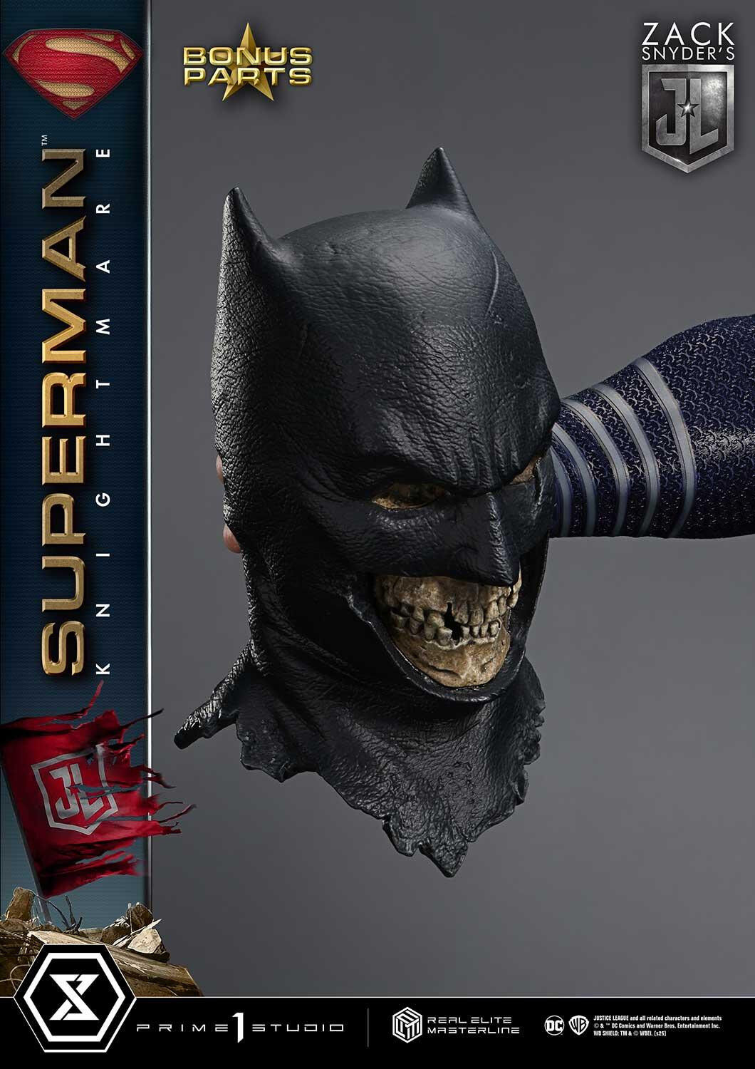 Zack Snyder's Justice League - Superman - Real Elite Masterline (REMJL-02DXS) - 1/3 - Knightmare Color Edition, DX Bonus Version (Prime 1 Studio) photo 2