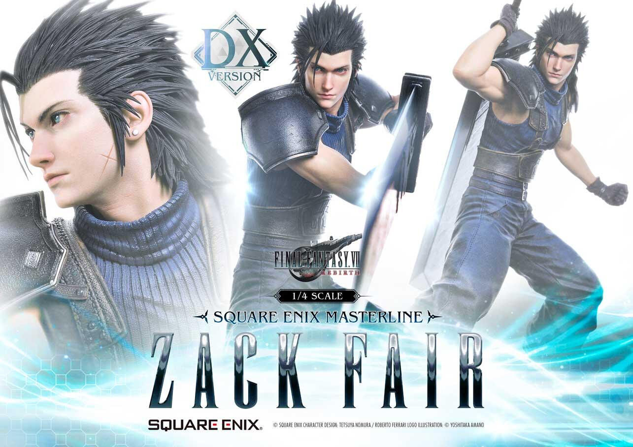 Final Fantasy VII Rebirth - Zack Fair - Square Enix Masterline (SEM-09DX) - 1/4 - DX Version (Prime 1 Studio)