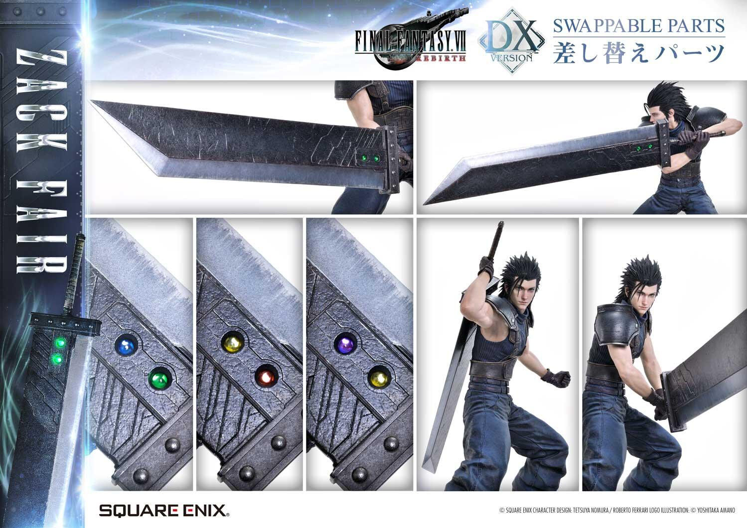 Final Fantasy VII Rebirth - Zack Fair - Square Enix Masterline (SEM-09DX) - 1/4 - DX Version (Prime 1 Studio) photo 8