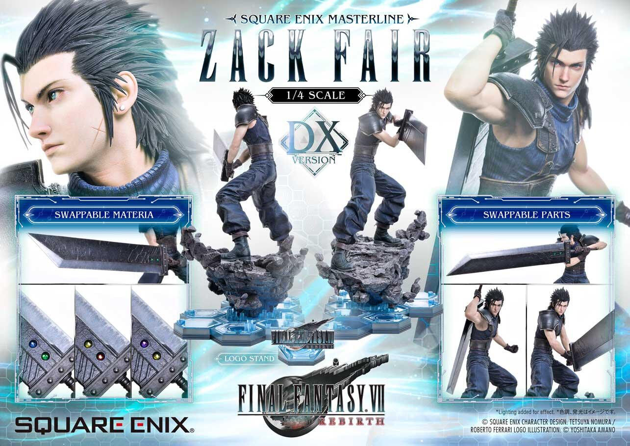 Final Fantasy VII Rebirth - Zack Fair - Square Enix Masterline (SEM-09DX) - 1/4 - DX Version (Prime 1 Studio) photo 12