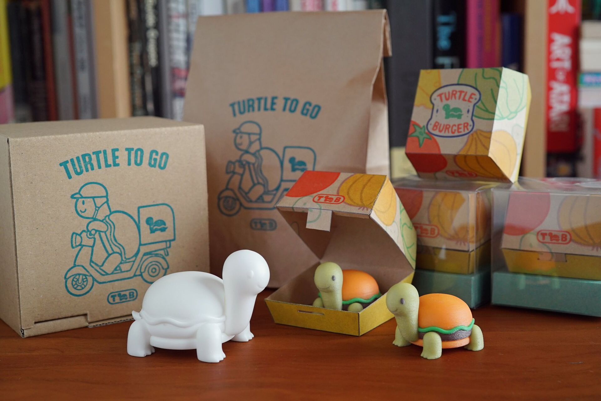 Original - Doujin Figure - Turtle Burger (Lisasays)
