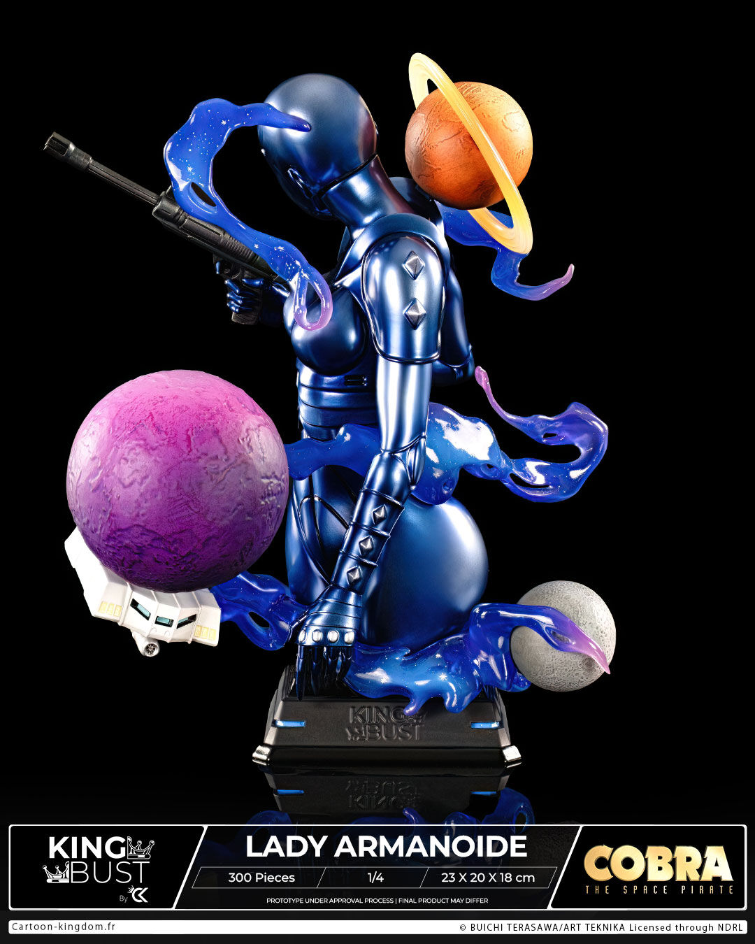 Space Adventure Cobra - Armaroid Lady - Bust - King Bust (Cartoon Kingdom) photo 2