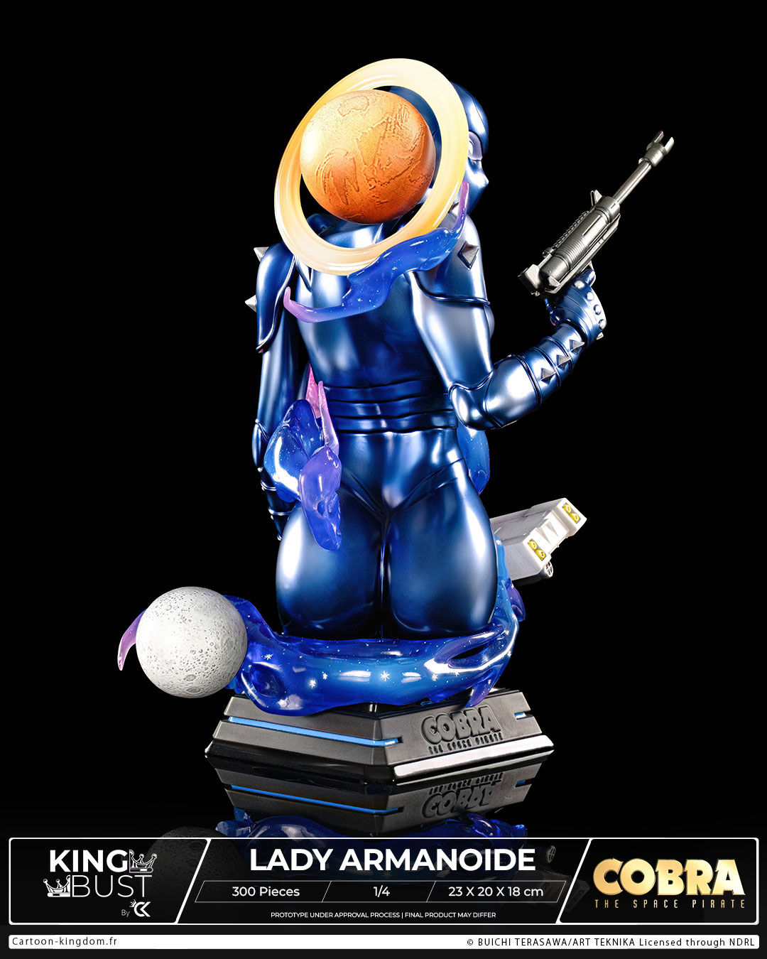 Space Adventure Cobra - Armaroid Lady - Bust - King Bust (Cartoon Kingdom) photo 3