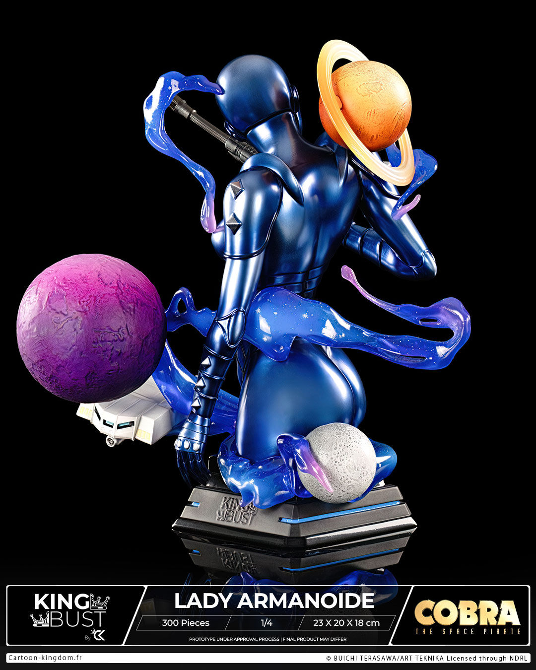 Space Adventure Cobra - Armaroid Lady - Bust - King Bust (Cartoon Kingdom) photo 4