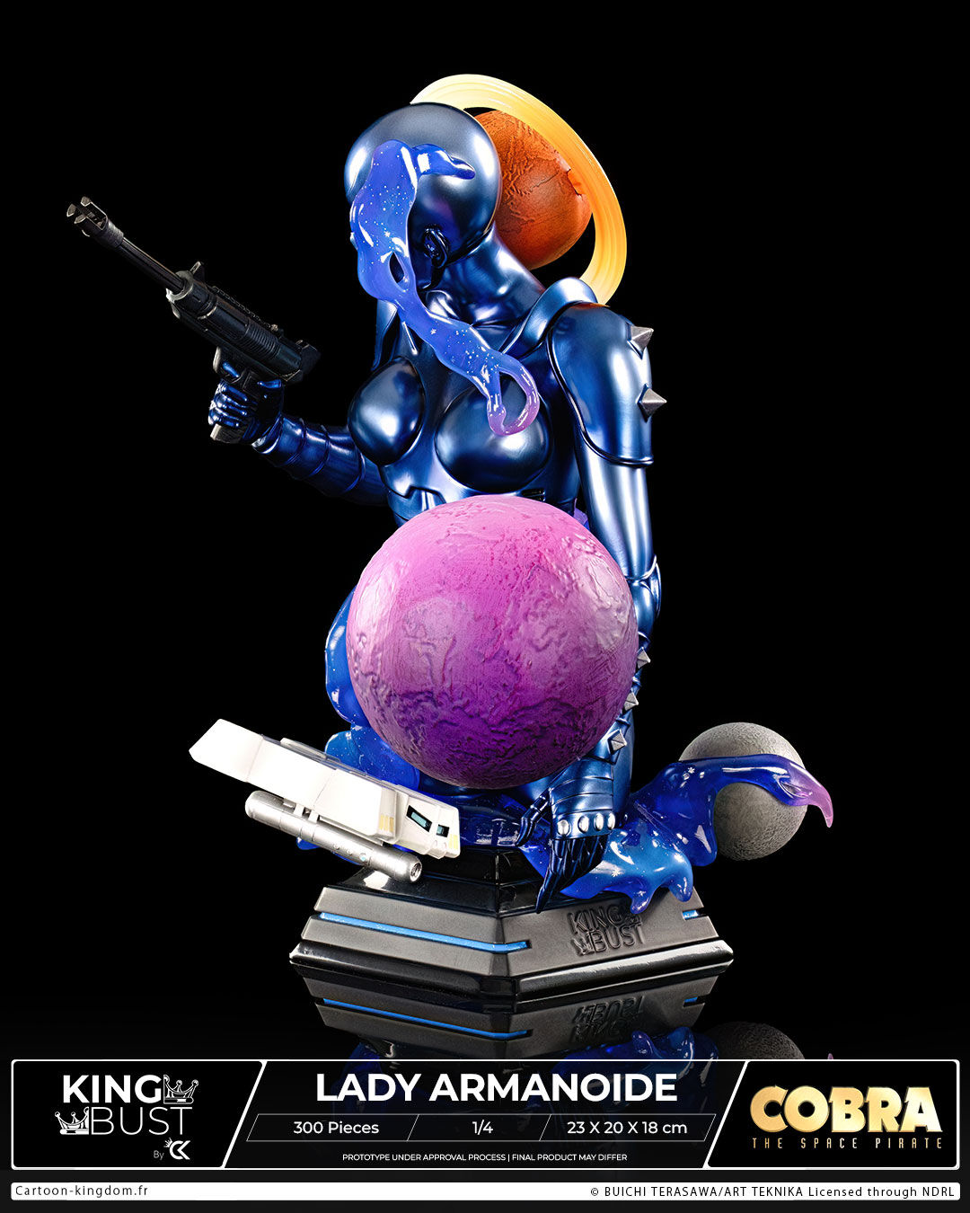 Space Adventure Cobra - Armaroid Lady - Bust - King Bust (Cartoon Kingdom) photo 7