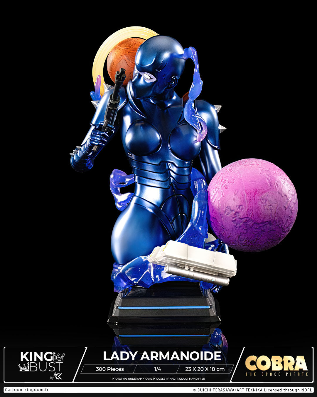 Space Adventure Cobra - Armaroid Lady - Bust - King Bust (Cartoon Kingdom) photo 8