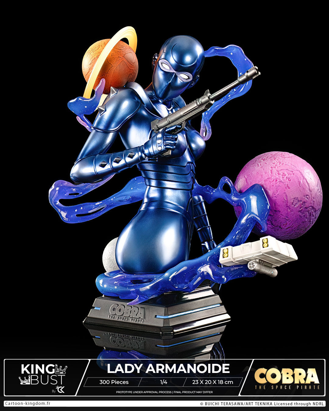 Space Adventure Cobra - Armaroid Lady - Bust - King Bust (Cartoon Kingdom) photo 10
