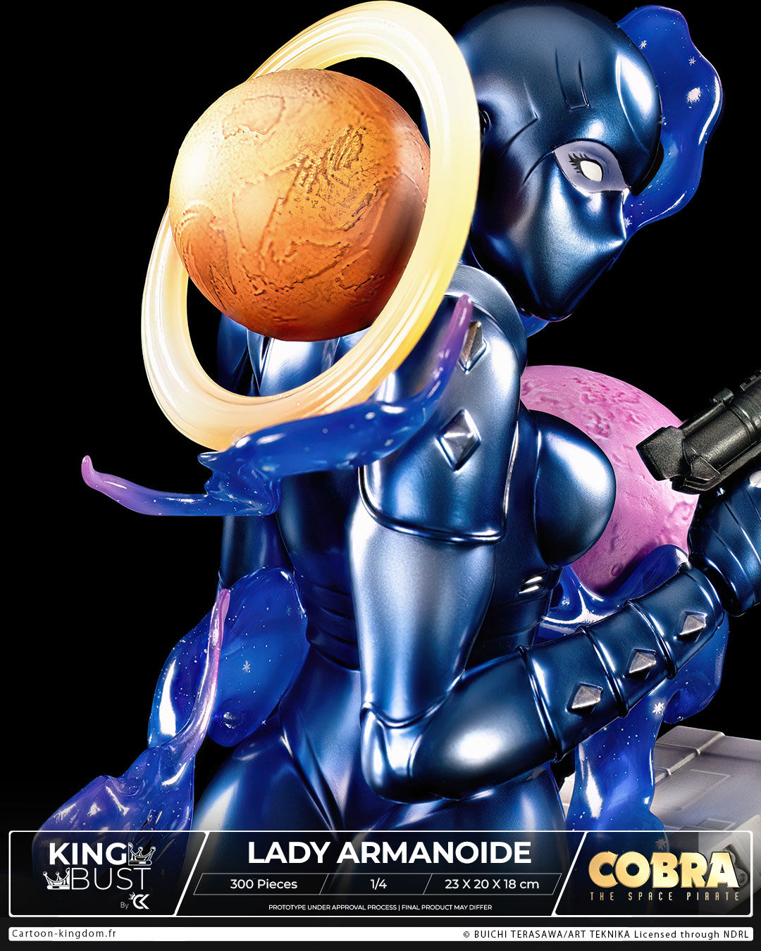 Space Adventure Cobra - Armaroid Lady - Bust - King Bust (Cartoon Kingdom) photo 12