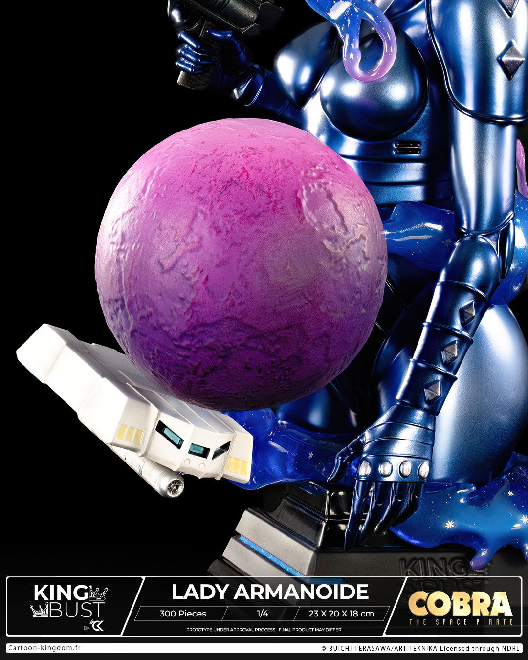 Space Adventure Cobra - Armaroid Lady - Bust - King Bust (Cartoon Kingdom) photo 13