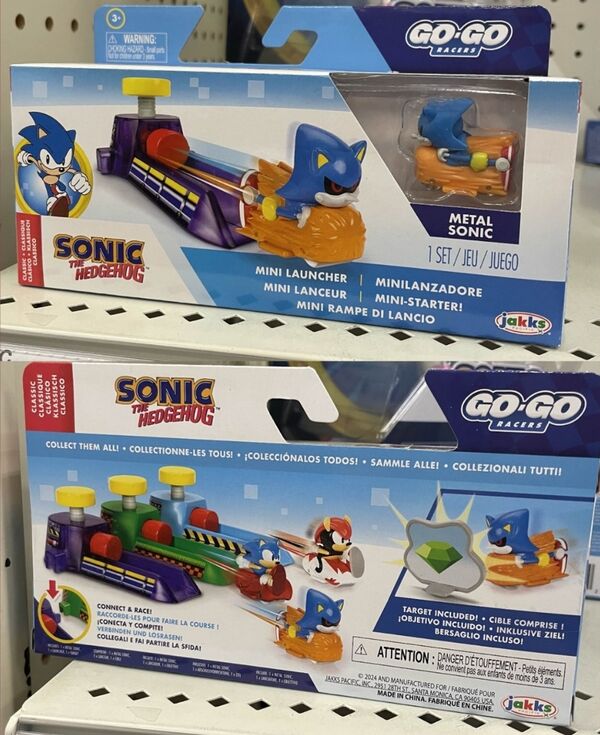 Sonic the Hedgehog - Metal Sonic - Sonic Go Go Racers - Classic Metal Sonic (Jakks Pacific)