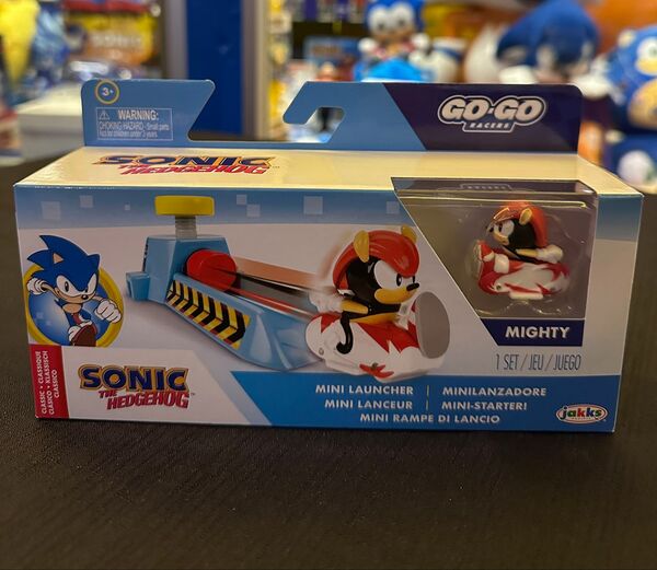 Sonic the Hedgehog - Mighty the Armadillo - Sonic Go Go Racers (Jakks Pacific)