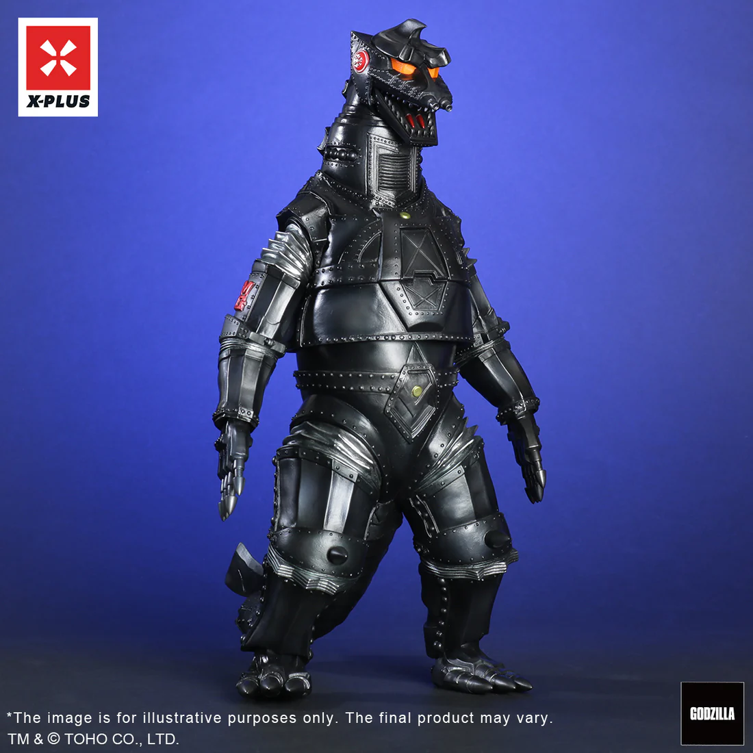 Gojira vs. MechaGojira (1974) - MechaGojira - Toho 30cm Series - Black Ver. (Plex, X-Plus) photo 2