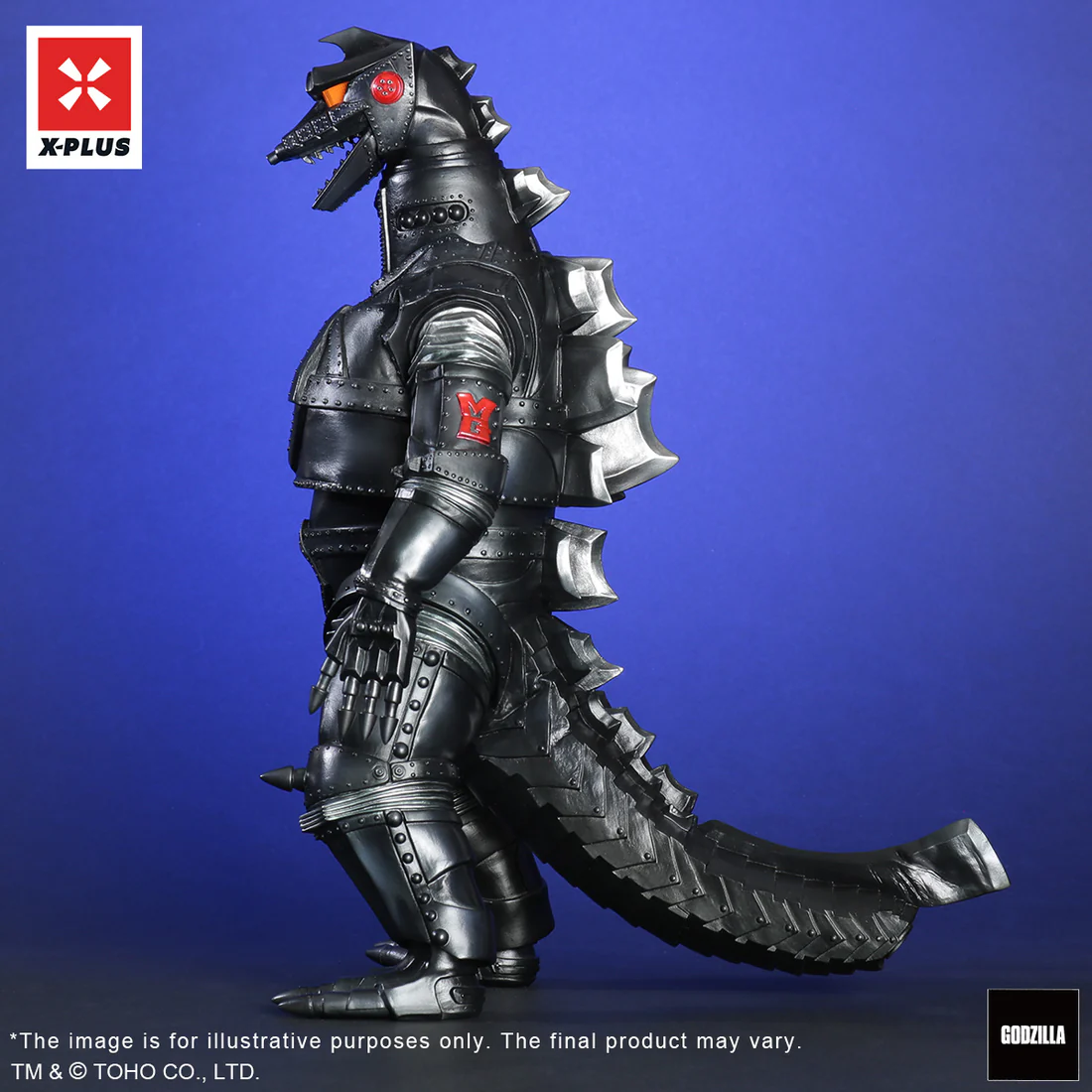 Gojira vs. MechaGojira (1974) - MechaGojira - Toho 30cm Series - Black Ver. (Plex, X-Plus) photo 3