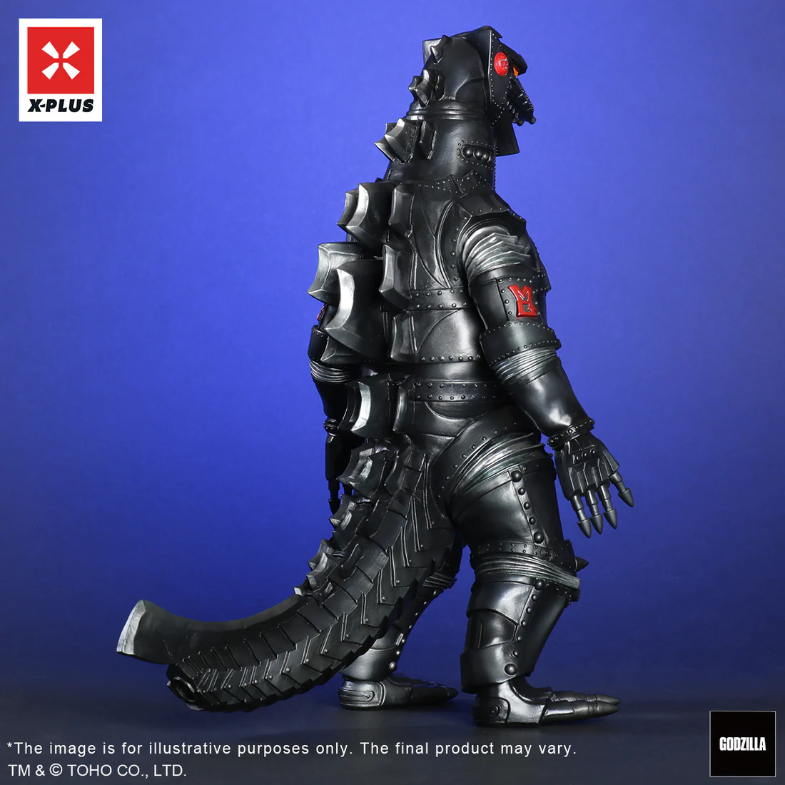Gojira vs. MechaGojira (1974) - MechaGojira - Toho 30cm Series - Black Ver. (Plex, X-Plus) photo 4