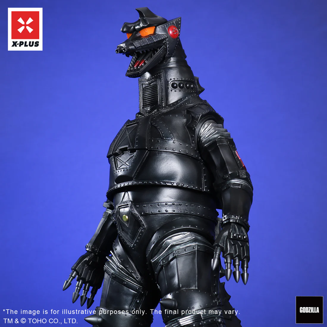 Gojira vs. MechaGojira (1974) - MechaGojira - Toho 30cm Series - Black Ver. (Plex, X-Plus) photo 7